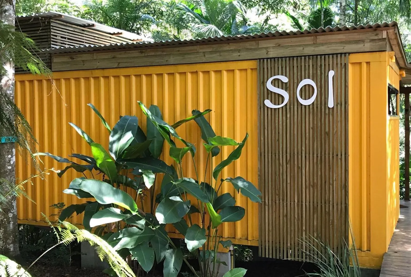Quarto em Acomodações Particulares Pousada Sitio Raizes Sideropolis