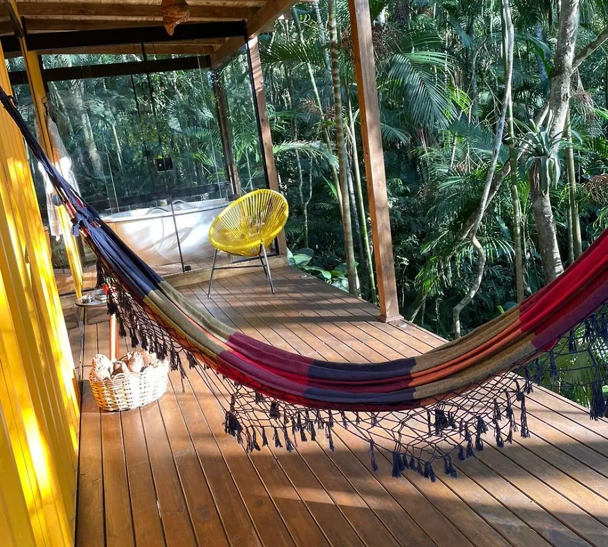 Quarto em Acomodações Particulares Pousada Sitio Raizes Sideropolis Brasil