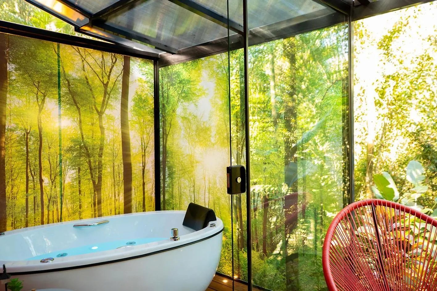 Quarto em Acomodações Particulares Pousada Sitio Raizes Sideropolis